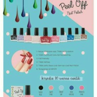Jual Nail Art Kutek Halal Muslimah Kid Friendly Skine87 Murah