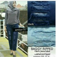 Jual Celana Jeans Baggy Ripped Murah