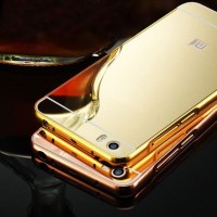 Xiaomi Mi5 / Mi 5 M5 - Hardcase Case Metal Bumper Mirror Back Cover