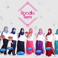 GROSIR Rok Celana Olahraga Muslimah || Rocella Sporty (S/M/L/XL)