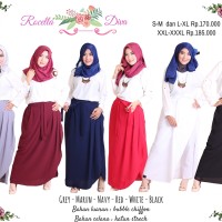 Jual Rocella Rok Celana Diva Muslimah CHIFFONE KERJA/KULIAH Size S_M & L_XL Murah