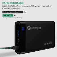 Jual POWERBANK UNEED QUICK CHARGE 3.0 8000 MAH FAST CHARGING 8000MAH MURAH Murah