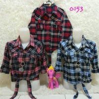 Jual 0153 kmj pjg crop ikat flanel Murah
