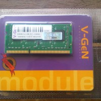Memory RAM V-Gen DDR3 2GB PC-10600/1333 So-Dimm (Untuk Laptop)
