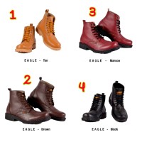 SEPATU PRIA HUMMER CASUAL BOOTS EAGLE