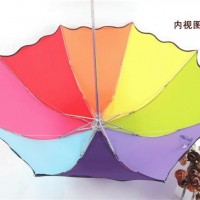 Jual Super Murah Payung Pelangi 3D Magic Umbrella Rainbow 3 Dimensi Motif Murah