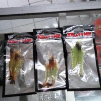 soft bait shrimp udang karet Baru - Umpan Pancing Murah