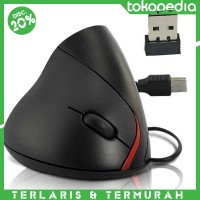Jual Vertical Wireless Laser Mouse + 5 Function Keys Murah
