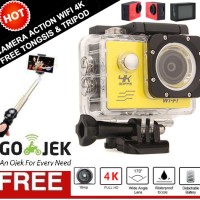 Jual KOGAN Camera Action Sport WiFi 4K 16MP | Bonus Tongsis & Tripod Murah