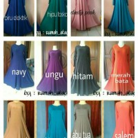 Jual Gamis Jersey Polos Murah