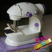 Jual Mesin Jahit Mini Portable FHSM 202 (New Versi Ada Lampunya) Murah