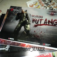 Jual CETAK Poster A2 ( 60cm x 42cm) Murah