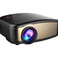 Jual Projector Cheerlux C6 Wifi Mini Proyektor + Tv Tunner vs uc46 EUG600d Murah