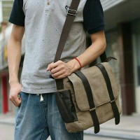 Jual tas selempang pria kanvas/tas slempang pria/slingbag kanvas Murah