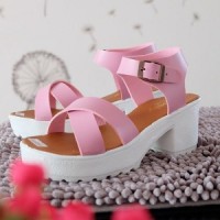 Jual Fashion wanita Sepatu Wedges Platform NV02 Murah