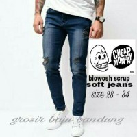 Jual Knee Ripped jeans-celana sobek sobek Pria Murah