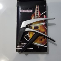 Jual Capo Gitar Stainless High grade silver nylon / akustik / elektrik Murah