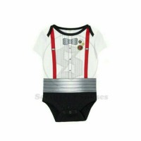 Jual jumper bayi model suspender bahan halus Murah