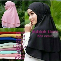Jual RUBIAH NON PET JILBAB INSTAN BAHAN CERUTI Murah