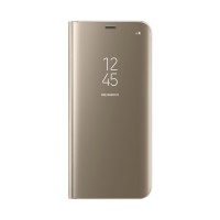Clear View Cover Stand for Samsung Galaxy S8 Original - Gold