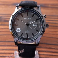Jual Jam Tangan Miler mirip Curren Fashion Fesyen Watch Cowo Berkualitas Murah