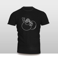 Jual Kaos Baju Pakaian NATAL SANTA CLAUSE 2 SILUET MURAH Murah