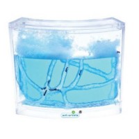 Jual Aquarium Gel Ternak Semut Illuminated Gel Ant Farm - Biru Murah