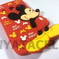 Case 3D Mickey Mouse Samsung Core I8260 18262 Karakter/ 505