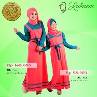 Gamis Couple Ibu Anak Rahnem AL - 03