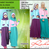 Gamis Couple Ibu Anak Rahnem 1204