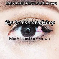 softlens more latin 16mm dark brown free softlens acak