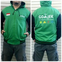 Jual jaket sweater GOJEK FLEECE Murah