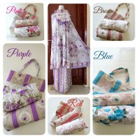 Jual Mukena Bali Katun Rayon Shabby Chic Rose Murah
