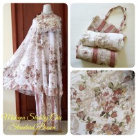 Jual Mukena Bali Katun Rayon Shabby Chic Brown Rose Murah