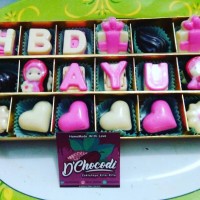 Jual coklat sekat 18 isi durian/coklat ulang tahun Murah