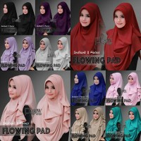 Jual HIJAB/JILBAB SIMPEL FLOWING PAD!! Murah
