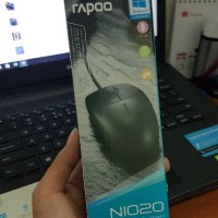 Jual PROMO Rapoo Nl020 Wired Optical Mouse USB Cable Murah
