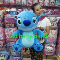 Jual boneka stitch yelvo halus jumbo / stich besar yelvo Murah