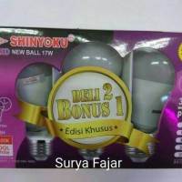 HARGA PROMO Lampu Led Shinyoku 17w Putih But 2 Gate 1