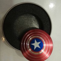 Jual Fidget Spinner Captain America 2 sisi sama (Metal) Murah