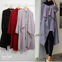Jual Blouse Muslim Amor Tunik Elegant!! Murah