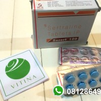 Jual Sertraline - Suplemen Obat Mood Depresi Stress Panik Zoloft OCD SSRI Murah