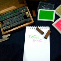 Jual Alphabet Stamps - Cap Alphabet - Cap Huruf - Aksesoris Scrapbook Murah