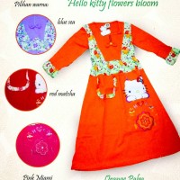 Jual gamis hello kitty flowers bloom collection Murah