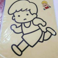 Jual lukis pasir seru mainan anak mengasah otak dengan warna Murah