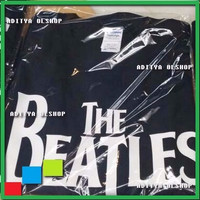 Jual BEST QUALITY kaos Distro Cotton band polyflex the beatles Murah