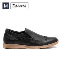 Jual Sepatu Pria Edberth Formal Budlin Hitam Murah