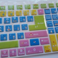 Jual Cute Color - Keyboard Sticker Murah