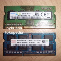 Jual Ram Laptop 4GB DDR3 memori Sodim SODIMM Memory 4G. Murah