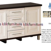 KLX 010880i Olympic Mutiara Kitchen Set Bawah 3 Pintu